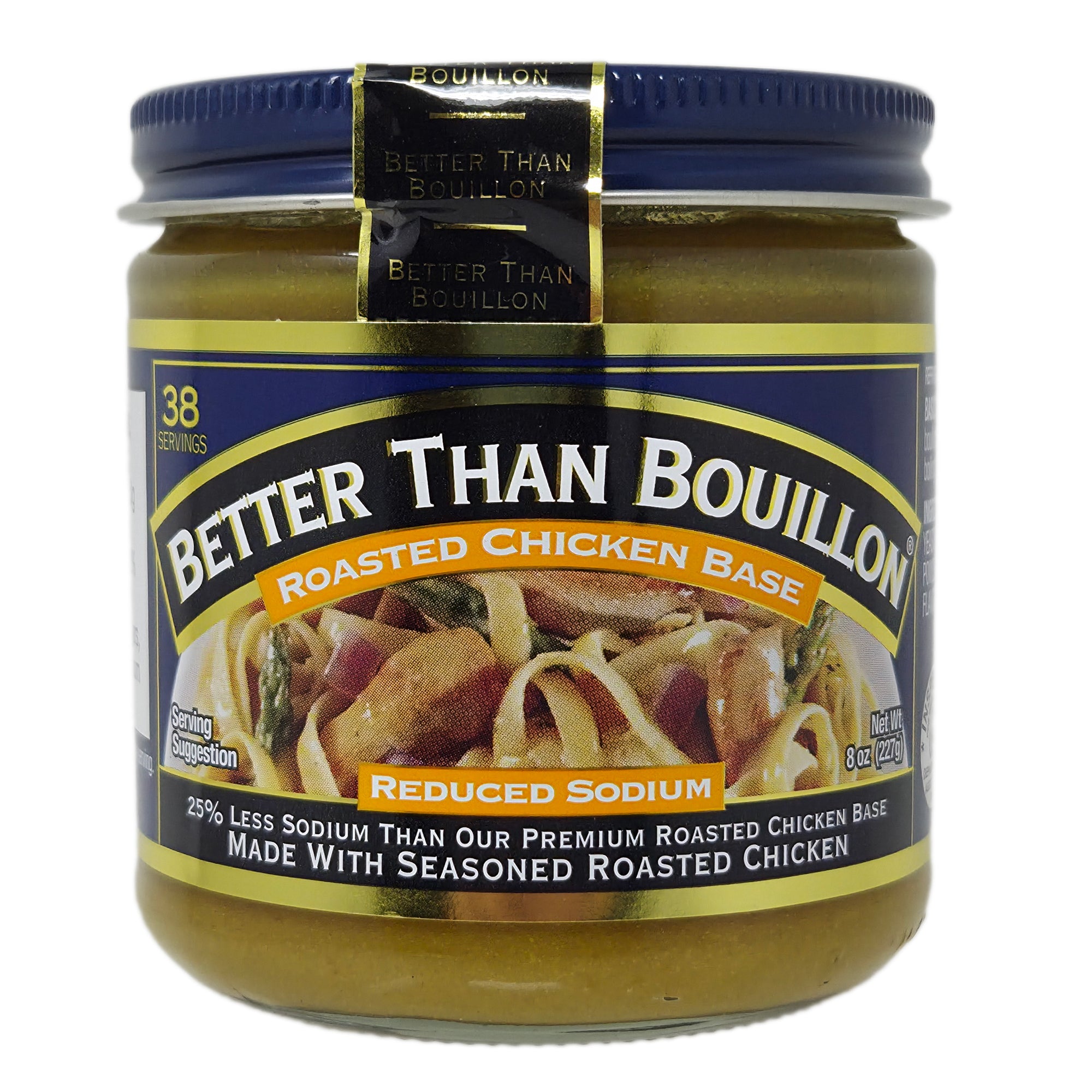 Better Than Bouillon Reduced Sodium Roasted Chicken Base - 8oz.